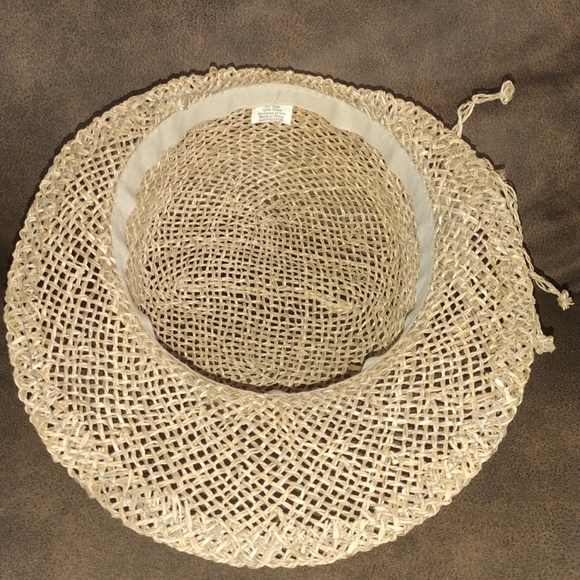 Cute Summer Wicker Style Hat NWOT 👒 - Picture 8 of 10